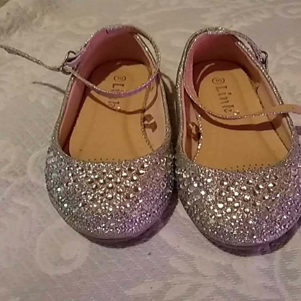 Sparkling girls shoes almost new had use one's
